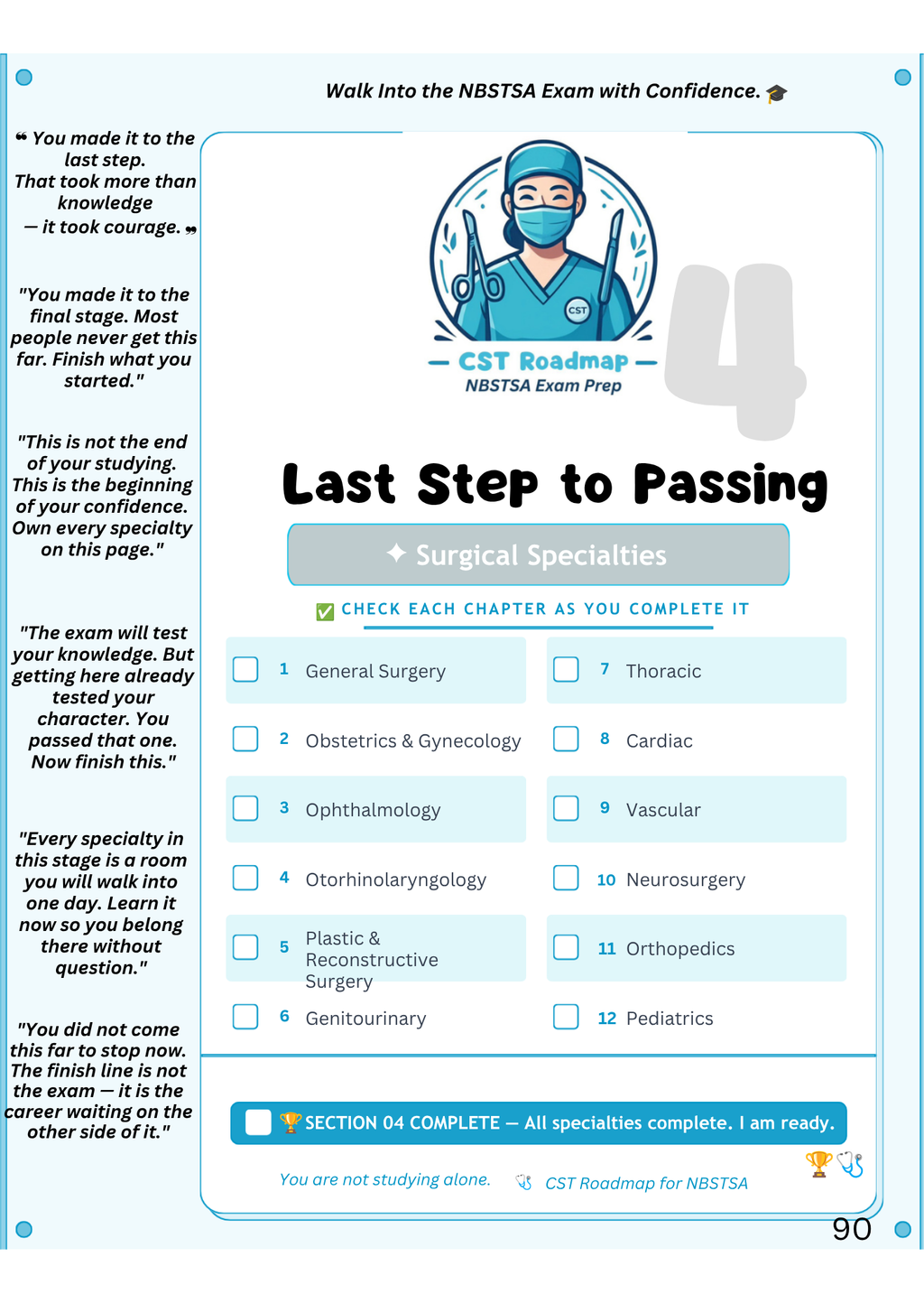 Certified Surgical Technologist Notes for NBSTSA + Study Planner + Mock Exam | Promotional Price for a Limited Time