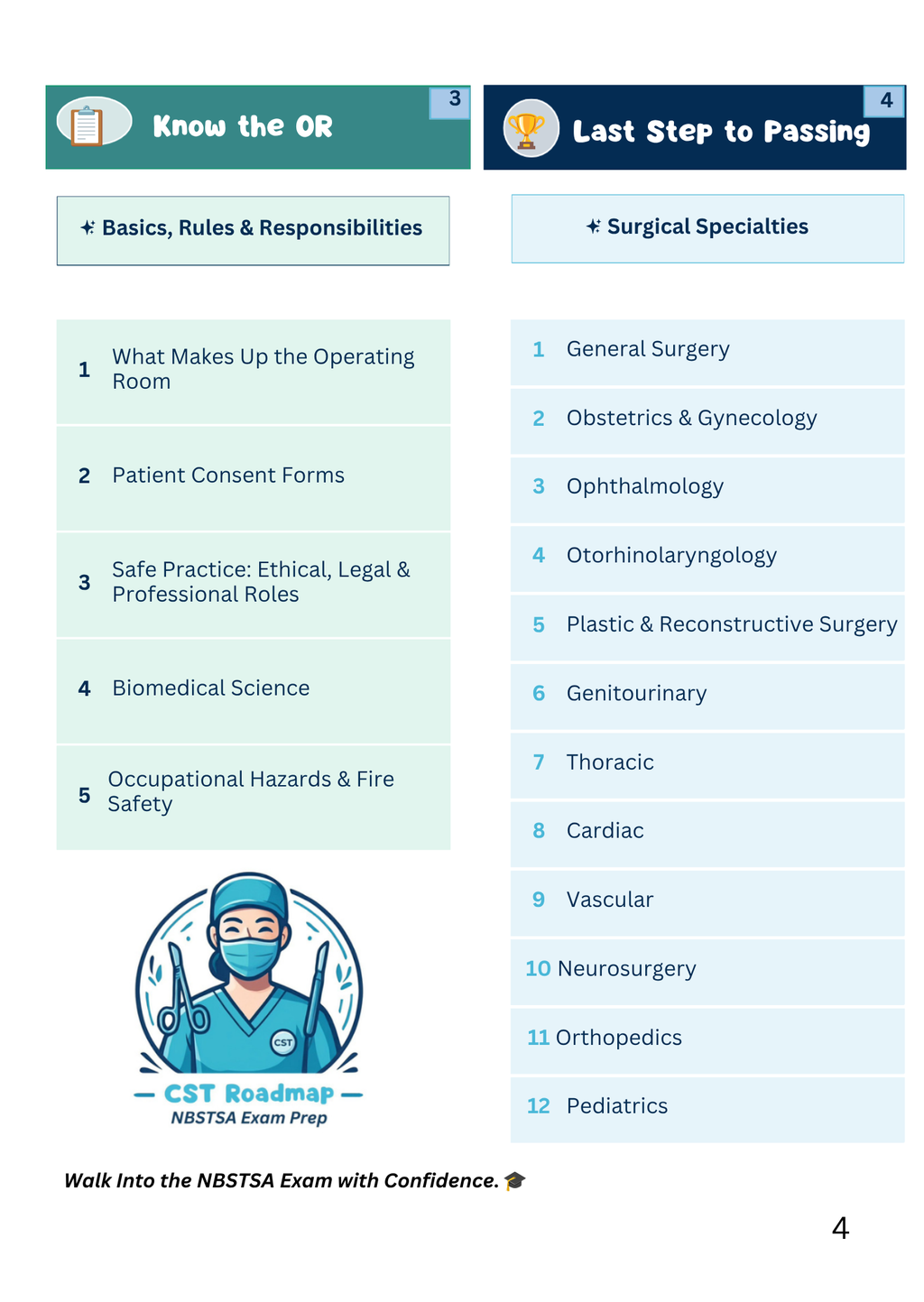 Certified Surgical Technologist Notes for NBSTSA + Study Planner + Mock Exam | Promotional Price for a Limited Time