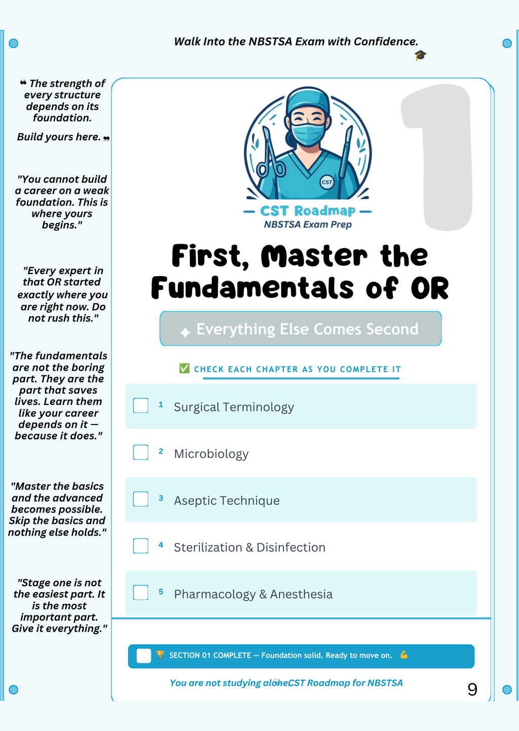 Certified Surgical Technologist Notes for NBSTSA + Study Planner + Mock Exam | Promotional Price for a Limited Time